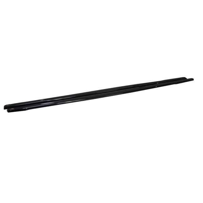 Maxton Design Seitenschweller Ansatz für V.2 / V2 für. BMW 1er F20 M135i / M140i / M-Paket schwarz Hochglanz
