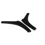 Maxton Design Heck Ansatz Flaps Diffusor V.2 / V2 für BMW 1er F20/F21 M-POWER FACELIFT schwarz Hochglanz