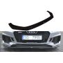 Maxton Design Front Ansatz V.2 / V2 für Audi RS5 F5 Coupe / Sportback schwarz Hochglanz