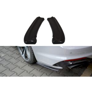 Maxton Design Heck Ansatz Flaps Diffusor für Audi RS5 F5 Coupe  schwarz Hochglanz