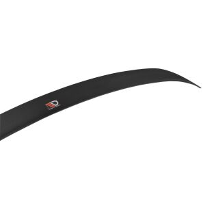 Maxton Design Spoiler CAP für VOLKSWAGEN SCIROCCO MK.3 R FACELIFT schwarz Hochglanz