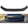 Maxton Design Front Ansatz V.1 / V1 für VOLKSWAGEN SCIROCCO MK.3 R FACELIFT schwarz Hochglanz