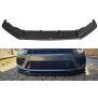 Maxton Design Front Ansatz V.1 / V1 für VOLKSWAGEN SCIROCCO MK.3 R FACELIFT schwarz Hochglanz