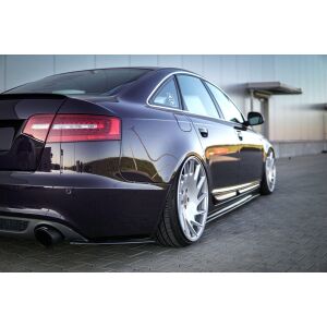 Maxton Design Heck Ansatz Flaps Diffusor für Audi A6...