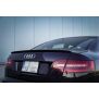 Maxton Design Spoiler CAP für Audi A6 S-Line C6 FL Limousine schwarz Hochglanz