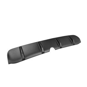 Maxton Design Heckdiffusor Ansatz für HONDA ACCORD MK8. CU-Serie vor Facelift SEDAN schwarz Hochglanz