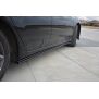 Maxton Design Seitenschweller Ansatz für HONDA ACCORD MK8. CU-Serie vor Facelift SEDAN schwarz Hochglanz
