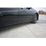 Maxton Design Seitenschweller Ansatz für HONDA ACCORD MK8. CU-Serie vor Facelift SEDAN schwarz Hochglanz