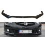 Maxton Design Front Ansatz für HONDA ACCORD MK.8 TYPE-S CU-Serie vor Facelift SEDAN schwarz Hochglanz