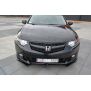 Maxton Design Front Ansatz für HONDA ACCORD MK.8 TYPE-S CU-Serie vor Facelift SEDAN schwarz Hochglanz