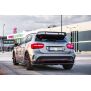 Maxton Design Spoiler CAP für Mercedes GLA 45 AMG SUV (X156) vor Facelift schwarz Hochglanz