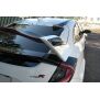 Maxton Design Spoiler Seiten Erweiterung HONDA CIVIC X TYPE R schwarz Hochglanz