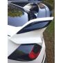 Maxton Design Spoiler Seiten Erweiterung HONDA CIVIC X TYPE R schwarz Hochglanz