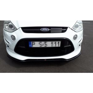 Maxton Design Front Ansatz für Ford S-Max Titanium Mk1 FL schwarz Hochglanz