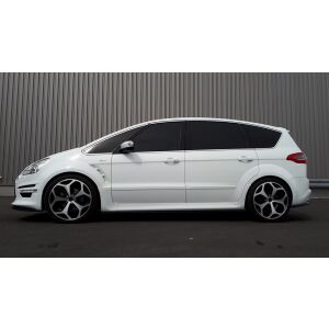 Maxton Design Seitenschweller Ansatz für Ford S-Max Titanium Mk1 FL schwarz Hochglanz