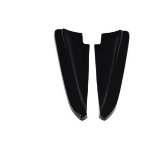 Maxton Design Heck Ansatz Flaps Diffusor für MASERATI QUATTROPORTE MK.6 vor Facelift schwarz Hochglanz