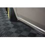 Maxton Design Seitenschweller Ansatz für FIAT 500 HATCHBACK vor Facelift schwarz Hochglanz