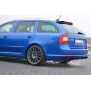 Maxton Design Spoiler CAP für Skoda Octavia RS Mk2 / Mk2 FL Combi schwarz Hochglanz