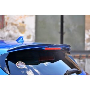 Maxton Design Spoiler CAP V.1 / V1 für Ford Focus ST-Line Mk4 schwarz Hochglanz