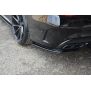 Maxton Design Heck Ansatz Flaps Diffusor für MERCEDES- BENZ C43 AMG W205 schwarz Hochglanz