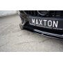 Maxton Design Front Ansatz V.1 / V1 für MERCEDES- BENZ C43 AMG W205 schwarz Hochglanz