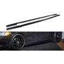 Maxton Design Seitenschweller Ansatz für BMW 1er E81/ E87 FACELIFT schwarz Hochglanz