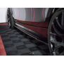 Maxton Design Seitenschweller Ansatz für BMW 1er E81/ E87 FACELIFT schwarz Hochglanz