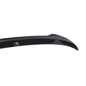 Maxton Design Spoiler CAP für BMW 1er E81/ E87 FACELIFT (AERO SPOILER) schwarz Hochglanz