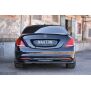 Maxton Design Spoiler CAP für Mercedes S-KLASSE W222 schwarz Hochglanz