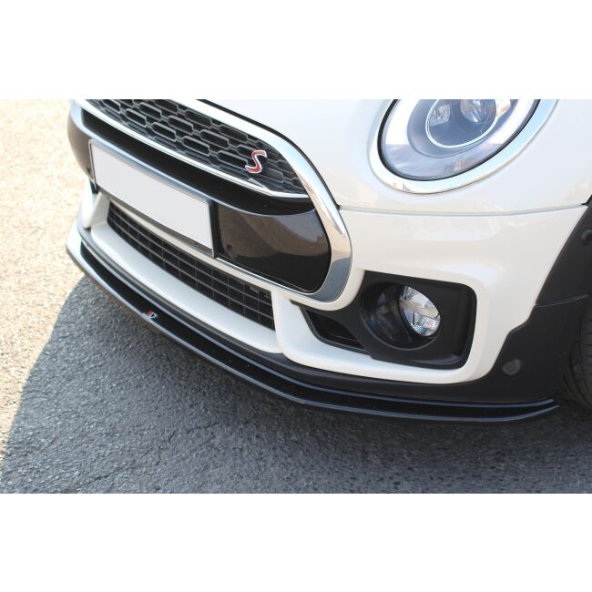 Maxton Design Front Ansatz V.1 / V1 für MINI CLUBMAN S MK2 (F54) JCW schwarz Hochglanz