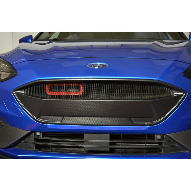 Maxton Design Front Grill Ford Focus ST / ST-Line Mk4 schwarz Hochglanz