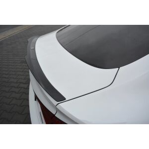 Maxton Design Spoiler CAP für Audi A5 S-Line F5 Sportback schwarz Hochglanz