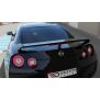 Maxton Design Spoiler CAP für NISSAN GT-R vor Facelift COUPE (R35-SERIES) (2007-2010) schwarz Hochglanz