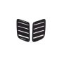 Maxton Design Motorhauben Luftschlitze Ford Focus ST-Line / ST Mk4 schwarz Hochglanz