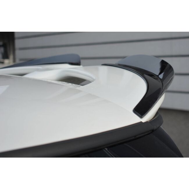 Maxton Design Spoiler CAP für MINI COOPER S MK3 vor Facelift 3-Türer (F56) schwarz Hochglanz