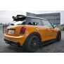 Maxton Design Spoiler CAP für MINI COOPER S MK3 vor Facelift 3-Türer (F56) schwarz Hochglanz