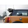 Maxton Design Spoiler CAP für MINI COOPER S MK3 vor Facelift 3-Türer (F56) schwarz Hochglanz