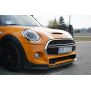 Maxton Design Front Ansatz für MINI COOPER S MK3 vor Facelift 3-Türer (F56) schwarz Hochglanz