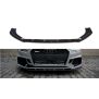 Maxton Design Front Ansatz V.1 / V1 für Audi RS3 8V FL Limousine schwarz Hochglanz