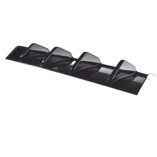 Maxton Design Heckdiffusor Ansatz für Audi RS3 8V FL Limousine schwarz Hochglanz