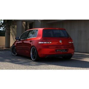 Maxton Design Heckschürze für VW GOLF 6 OHNE...