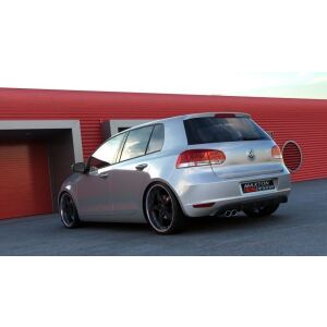 Maxton Design Heckdiffusor Ansatz für VW GOLF 6 MIT...