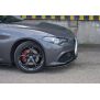 Maxton Design Front Ansatz V.1 / V1 für ALFA ROMEO GIULIA VELOCE schwarz Hochglanz