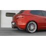 Maxton Design Heckdiffusor Ansatz V.2 / V2 für Seat Leon Cupra Mk3 FL Hatchback schwarz Hochglanz