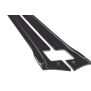 Maxton Design Seitenschweller Ansatz für V.2 / V2 für TESLA MODEL X schwarz Hochglanz