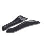 Maxton Design Heck Ansatz Flaps Diffusor V.1 / V1 für TESLA MODEL X  schwarz Hochglanz