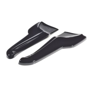 Maxton Design Heck Ansatz Flaps Diffusor V.2 / V2 für TESLA MODEL X  schwarz Hochglanz