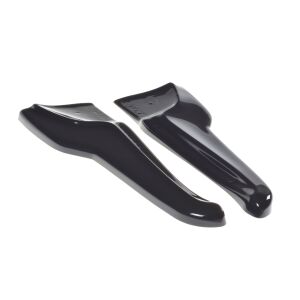 Maxton Design Heck Ansatz Flaps Diffusor V.2 / V2 für TESLA MODEL X  schwarz Hochglanz