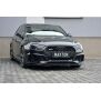 Maxton Design Front Ansatz V.1 / V1 für Audi RS3 8V FL Sportback schwarz Hochglanz
