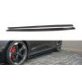 Maxton Design Seitenschweller Ansatz für Audi RS3 8V FL Sportback schwarz Hochglanz